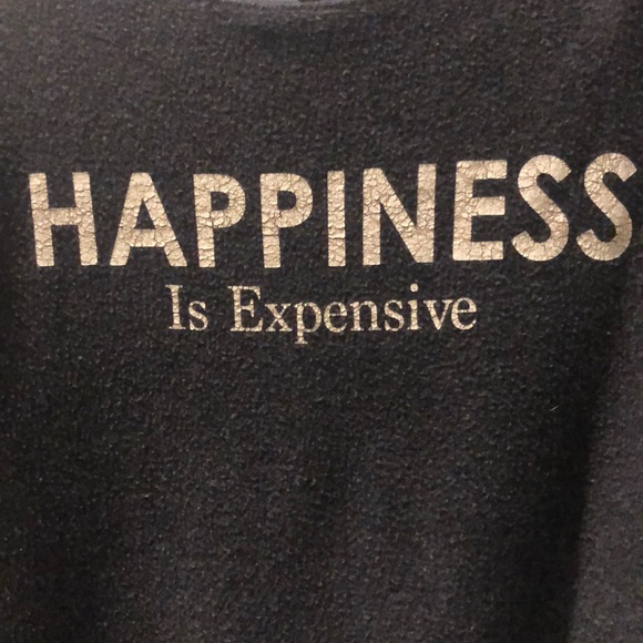 Happiness is expensive wildfox sweatshirt - Picture 3 of 3